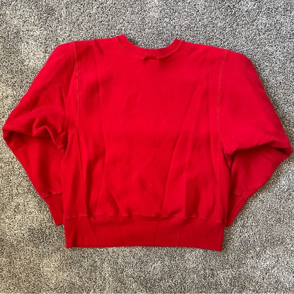 Vintage 80s Champion Reverse Weave Warmup Sweater PENN Size Medium - Picture 5 of 8